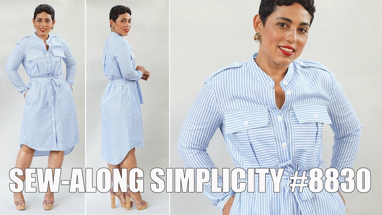 Sew This Mimi G Shirtdress by Simplicity Patterns