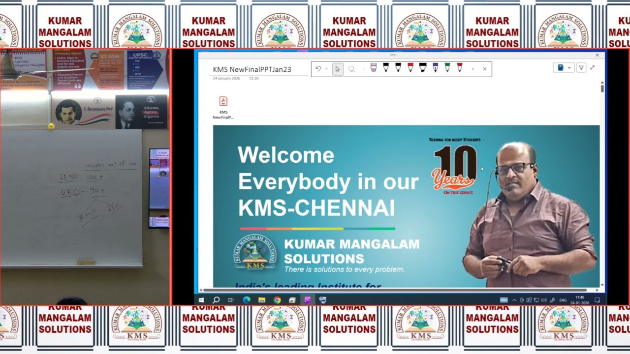 24 JAN 2026 | NEW BATCH | CSIR JRF NET Ph.D | IIT JAM | UPSC MATHS OPTIONAL | INTRO CLASS | VOL 3rd