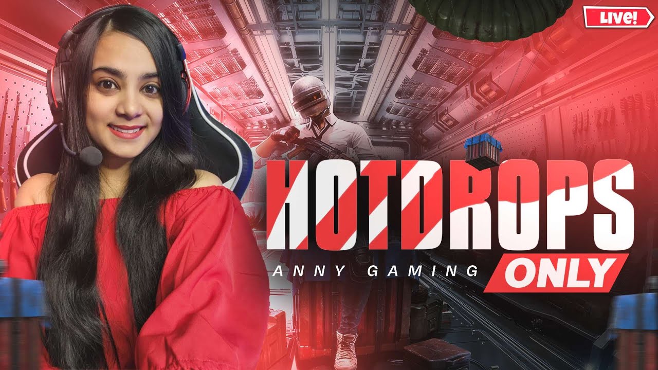 🔴 BGMI FUN GAMEPLAY WITH ANNY🎀 | CHICKEN STREAK ONLY🏆#bgmilive #facecam #lolzzz #girlgamer #trending