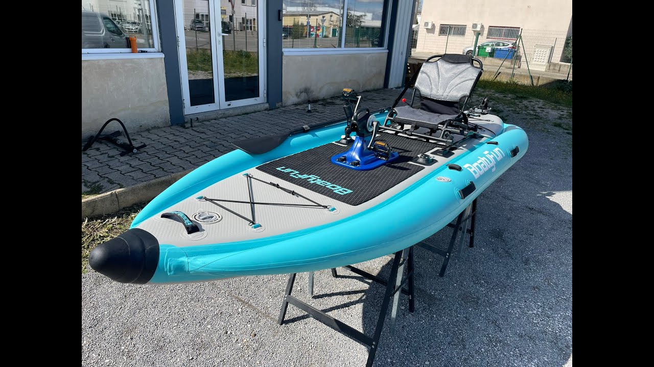 Boatyfun: Notre première présentation de notre Paddle à Pédale!