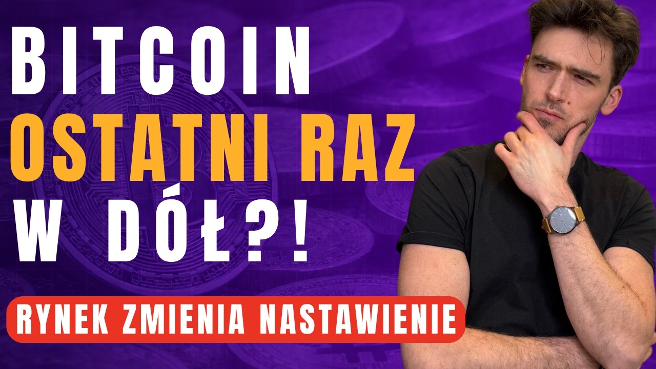 Czy Bitcoin Będzie Jeszcze Tańszy? Dane Wskazują Na Zmianę Sentymentu | Analiza BTC LIVE