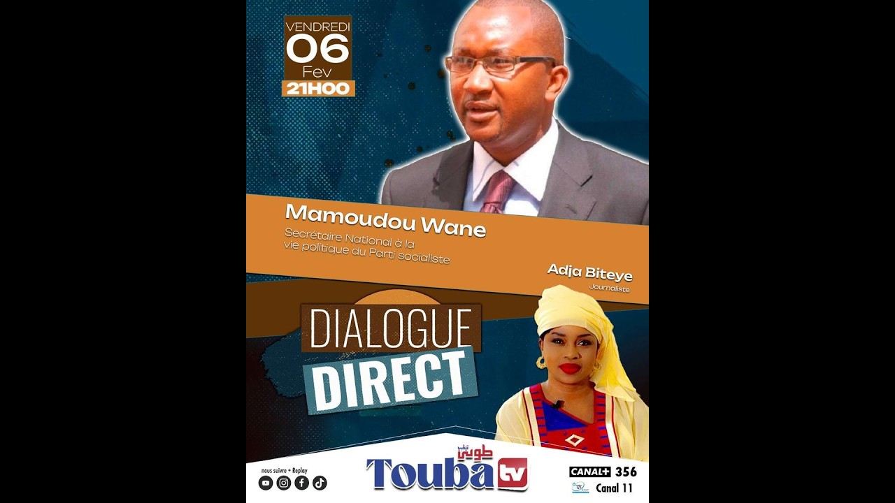 🚨LIVE 🚨DIALOGUE DIRECT SOKHNA ADJA BITEYE REÇOIT MAMADOU WANE DU PS (PARTI SOCIALISTE)
