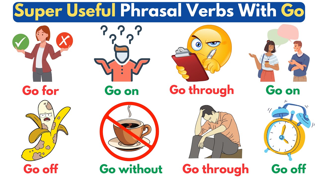 English Vocabulary: Phrasal Verbs With 