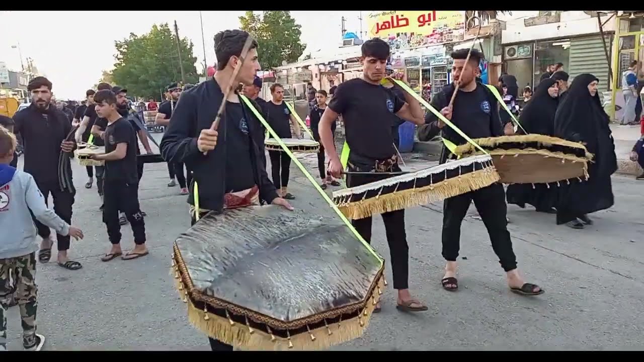 # زياره لامام الكاظم علية السلام وخدمه المواكب # بغداد # العراق