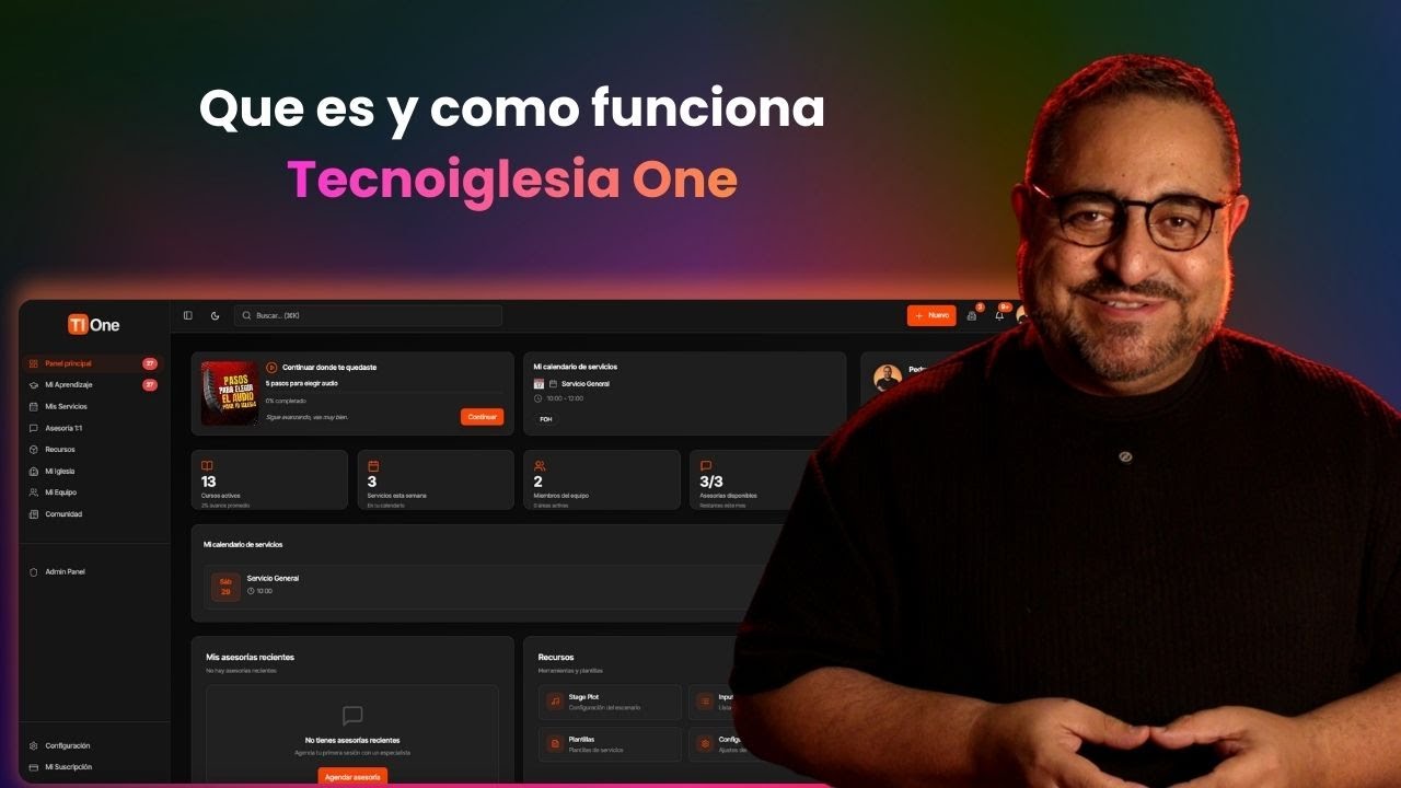 Como funciona Tecnoiglesia One: La Plataforma para Organizar tu Ministerio