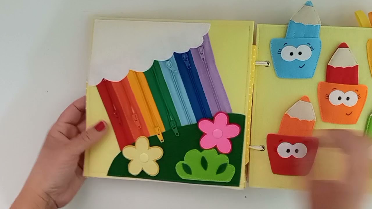 Livro Sensorial Cores