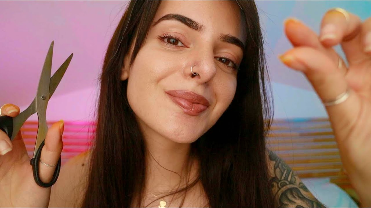 ASMR Reiki ❤️ Negative Energy Cutting, Plucking & More (Whispered) ✨ Layered Sounds