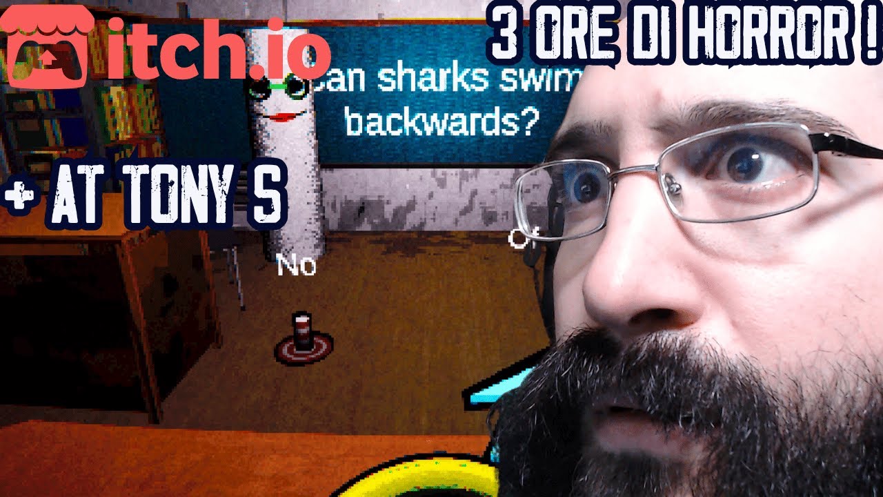 3 ore di ORRORE con At Tony's e Itchio Night