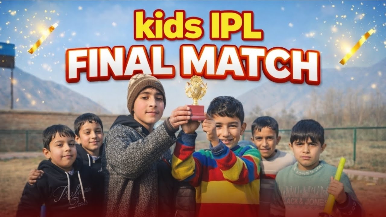 Kids ipl FINAL MATACH // RIZWAN VS SAIMAAYEOUB 😱😱😱 // Thrilling matach // Tournament #trending 