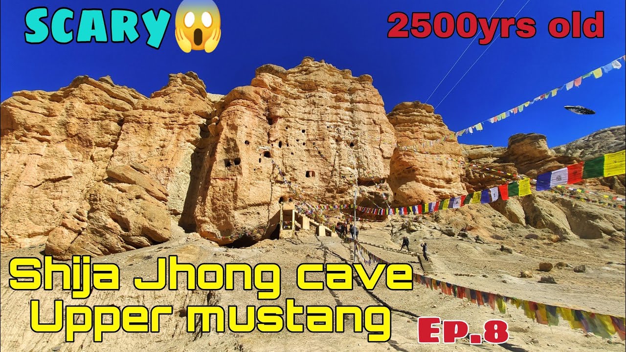 Exploring 2500 year old Ancient Cave | Chhoser | Upper Mustang | Nepal | Motovlog | ANSGO | Ep.8
