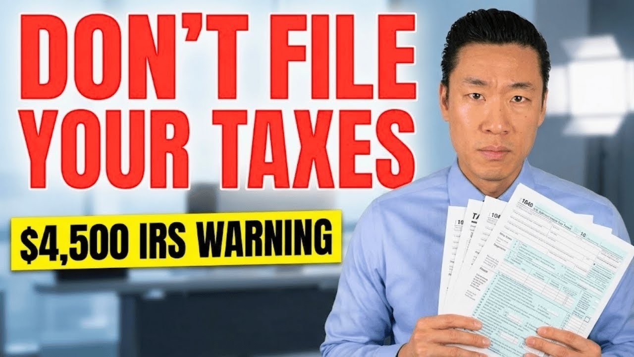 IT'S OFFICIAL: The IRS Just Issued a Massive Warning (Do Not File Yet)