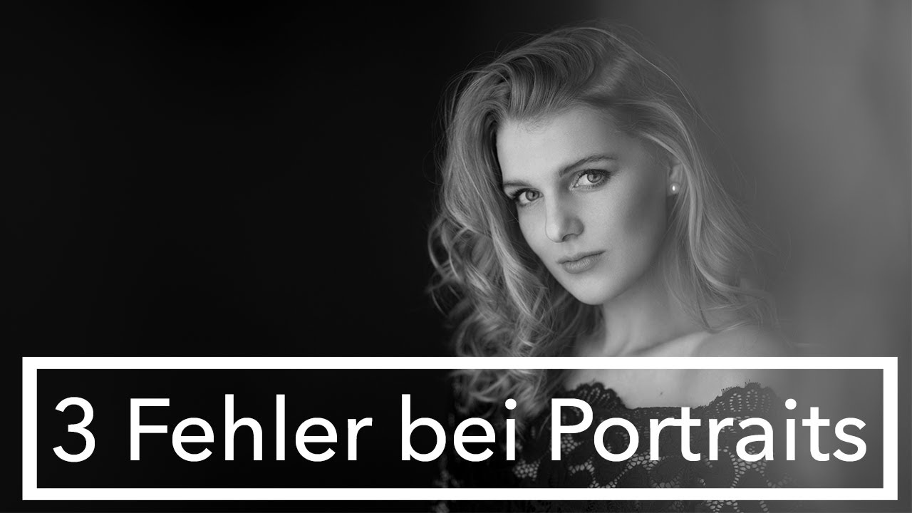 Diese 3 Fehler machen viele Portraitfotografen, Du auch? Mache bessere Fotoshootings in Zukunft.