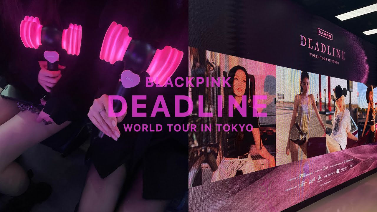 BLACKPINK🖤🩷 【DEADLINE】 WORLD TOUR IN TOKYO / TOKYO VLOG