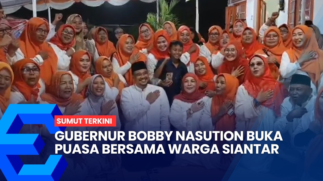 Gubernur Sumut Bobby Nasution Buka Puasa Bersama Warga Pematangsiantar