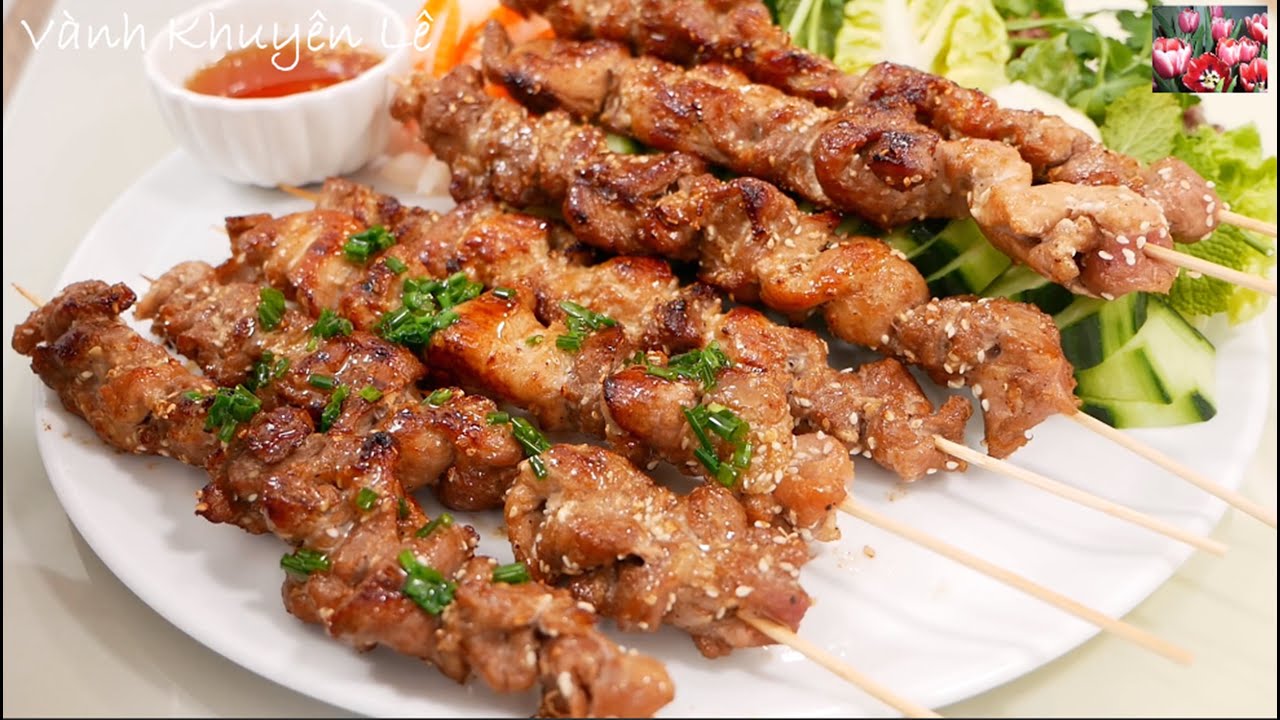 Cách ướp Thịt Nướng Lụi không bị khô, Thịt Mềm thơm ngon khó cưỡng | Perfect BBQ Recipes Vanh Khuyen