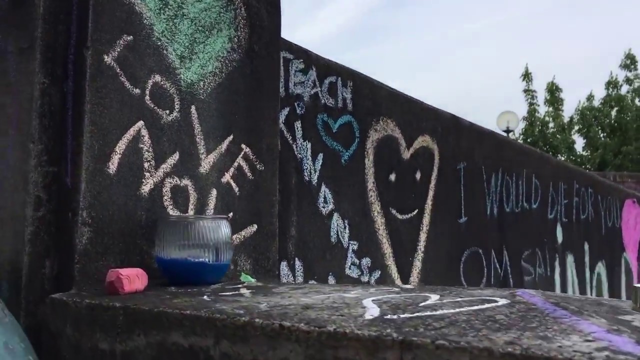 A walk through the TriMet heroes memorial