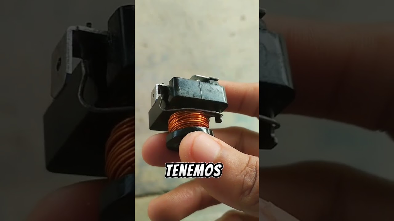 C&oacute;mo funciona un rele amperom&eacute;trico #electricity #facil #funcionamiento #neveras #venezuela #aragua