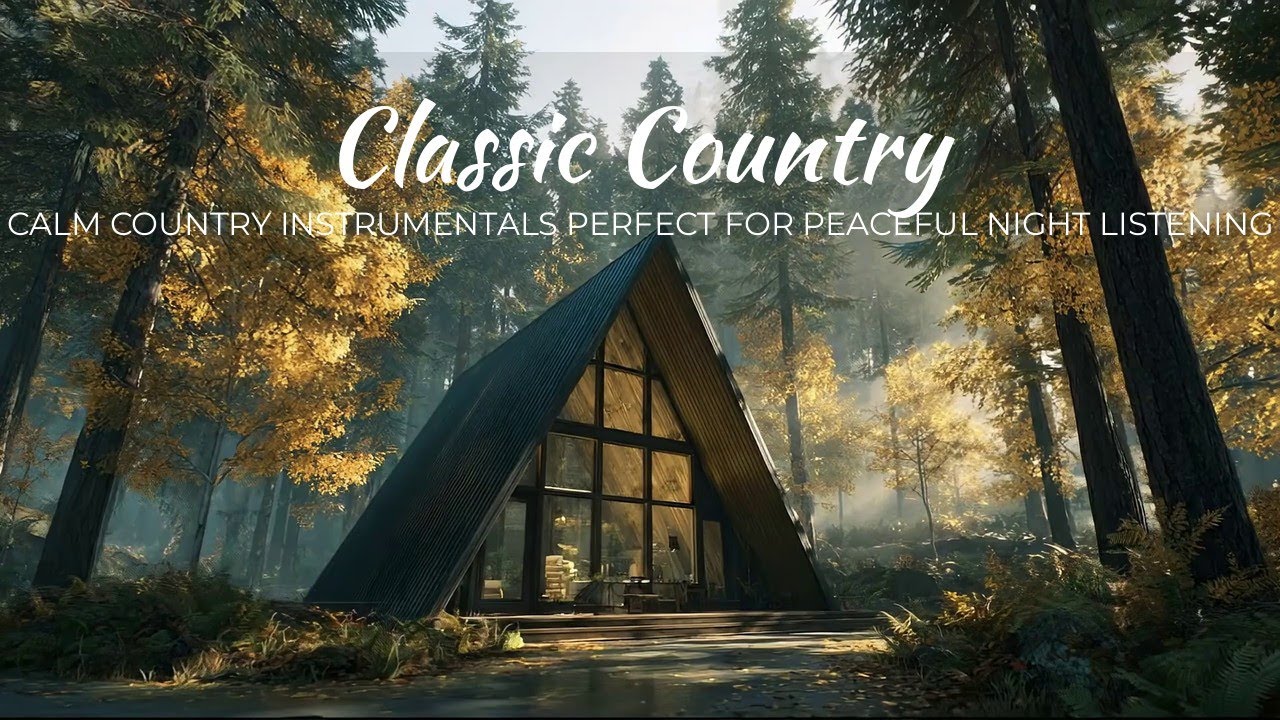 Classic Country | Calm Country Instrumentals Perfect for Peaceful Night Listening