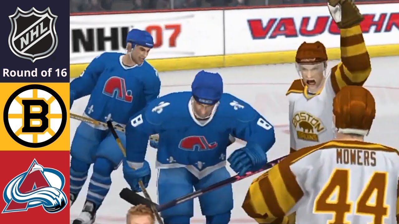 BOSTON BRUINS x COLORADO AVALANCHE | NHL Knockout (Round of 16) 