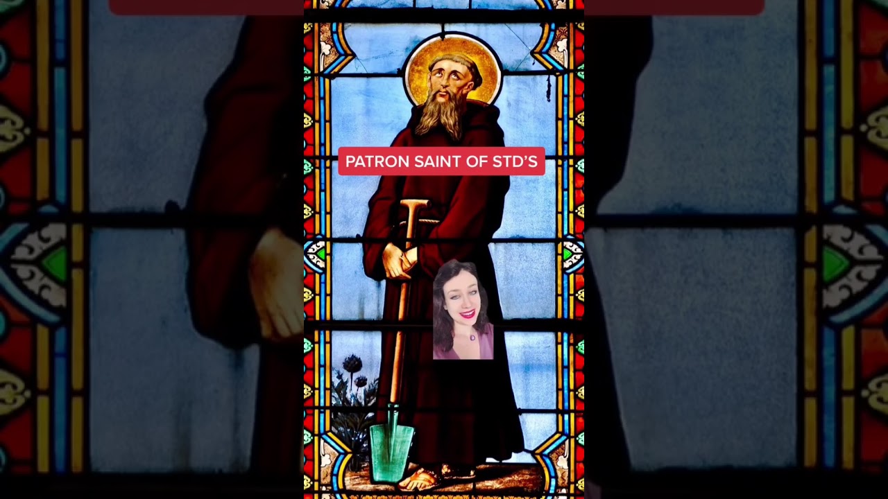 WEIRDEST Patron Saints ✝️ #winela #catholic #saints #christian #religion #didyouknow #funfacts