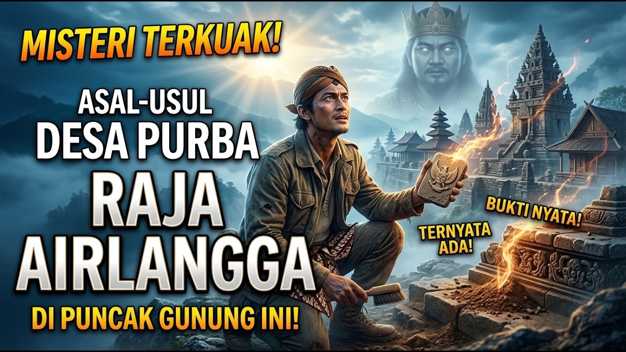 TERUNGKA❗ Perkampungan Jawa Kuno Era Prabu Airlangga Ditemukan di Puncak Gunung Ini❗