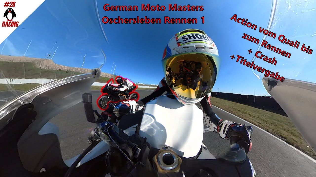 Action vom Quali bis zum Rennen + Crash | German Moto Masters 750 | Oschersleben Rennen 1