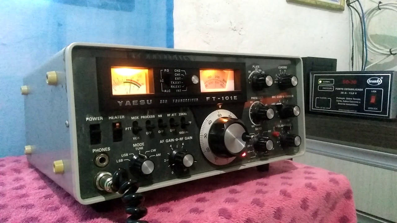 Sintonia Yaesu FT101-E