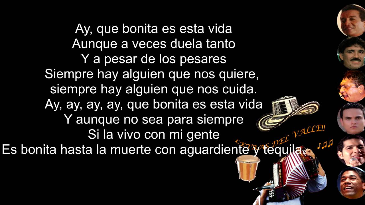 Esta Vida -  Jorge Celed&oacute;n & Jimmy Zambrano (Letra)