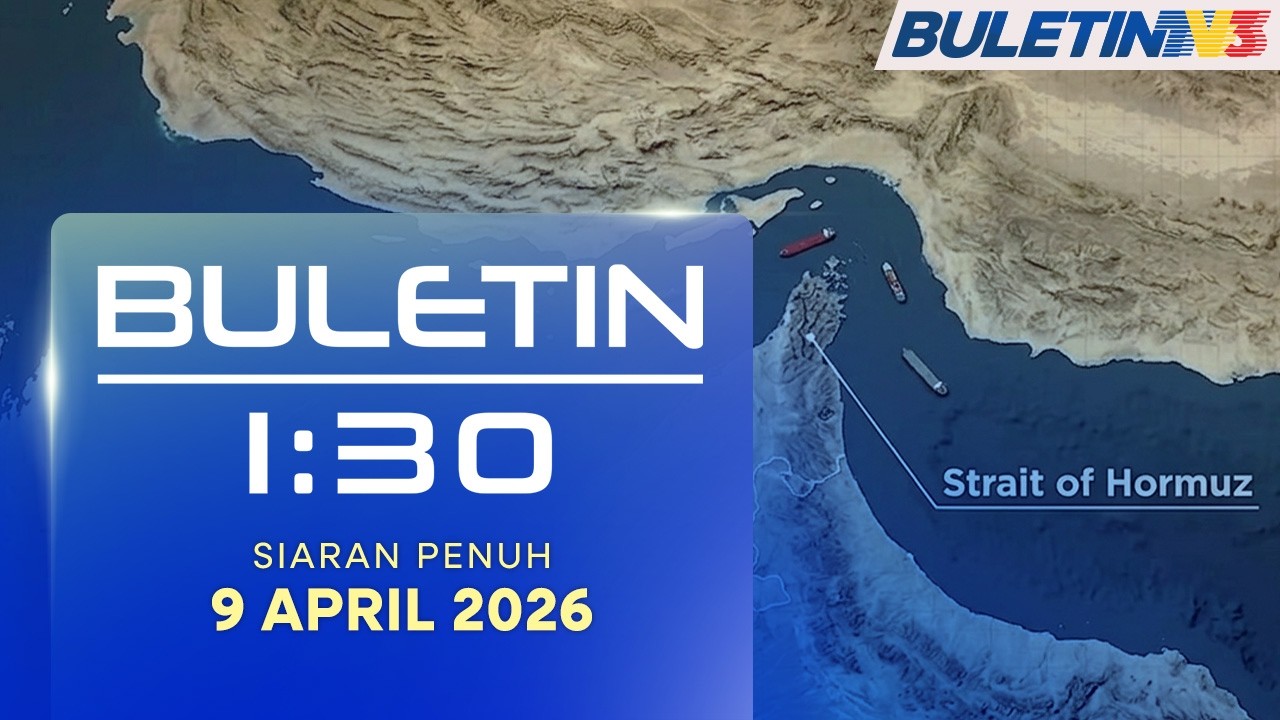 Tehran Tutup Semula Selat Hormuz | Buletin 1:30, 9 April 2026