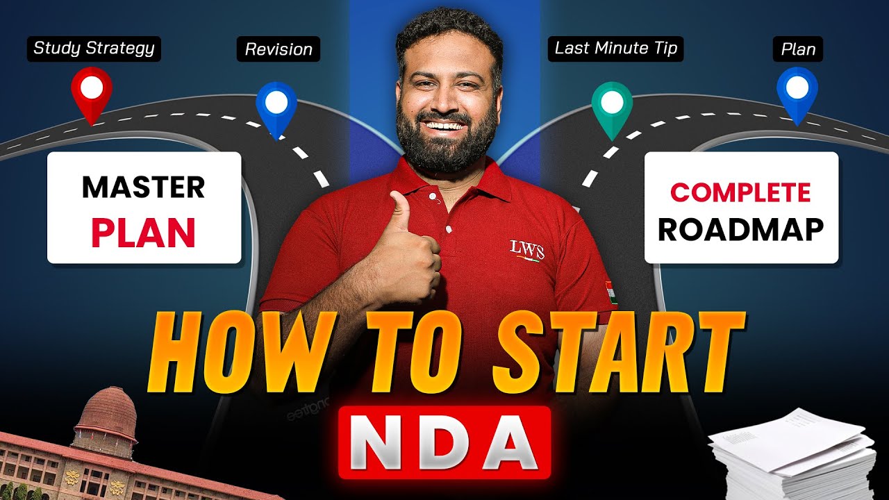 How to Crack NDA if start now ? | Complete Roadmap to get 500+ in NDA Exam 2026 | Learn with Sumit