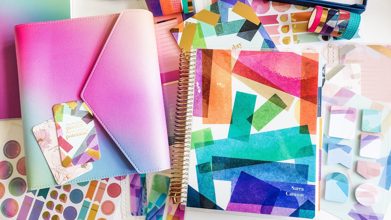 NEW Erin Condren Harmony & Colorblends Planners!! Compact Vertical, Daily Duo, A5 Agenda Reveal!
