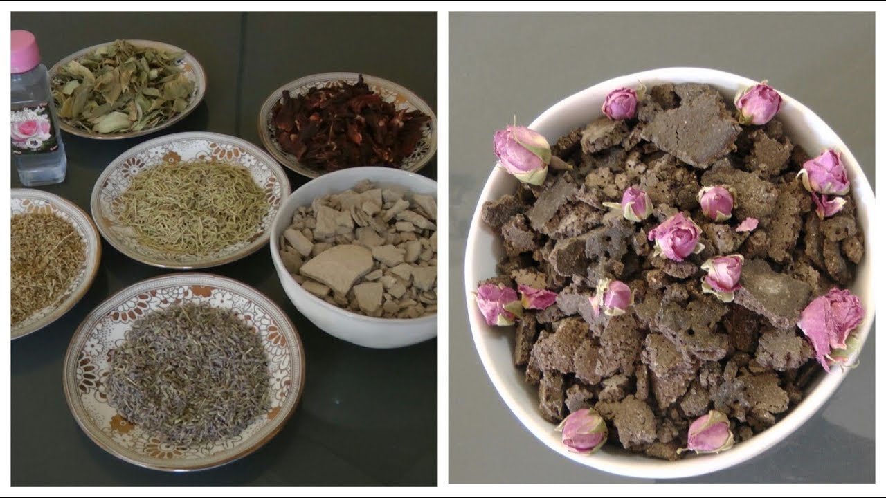 السر المعتمد عند المغربيات في الحمام البلدي (الغاسول المسقي بالاعشاب) لشعر لامع و بشرة كملمس الاطفال