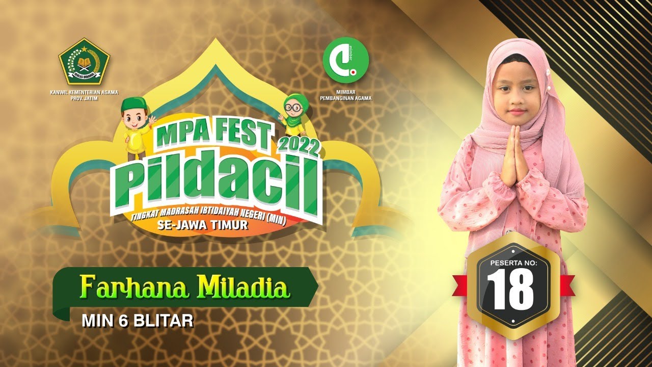 18. MIN 6 BLITAR FARHANA MILADIA - CINTA TANAH AIR