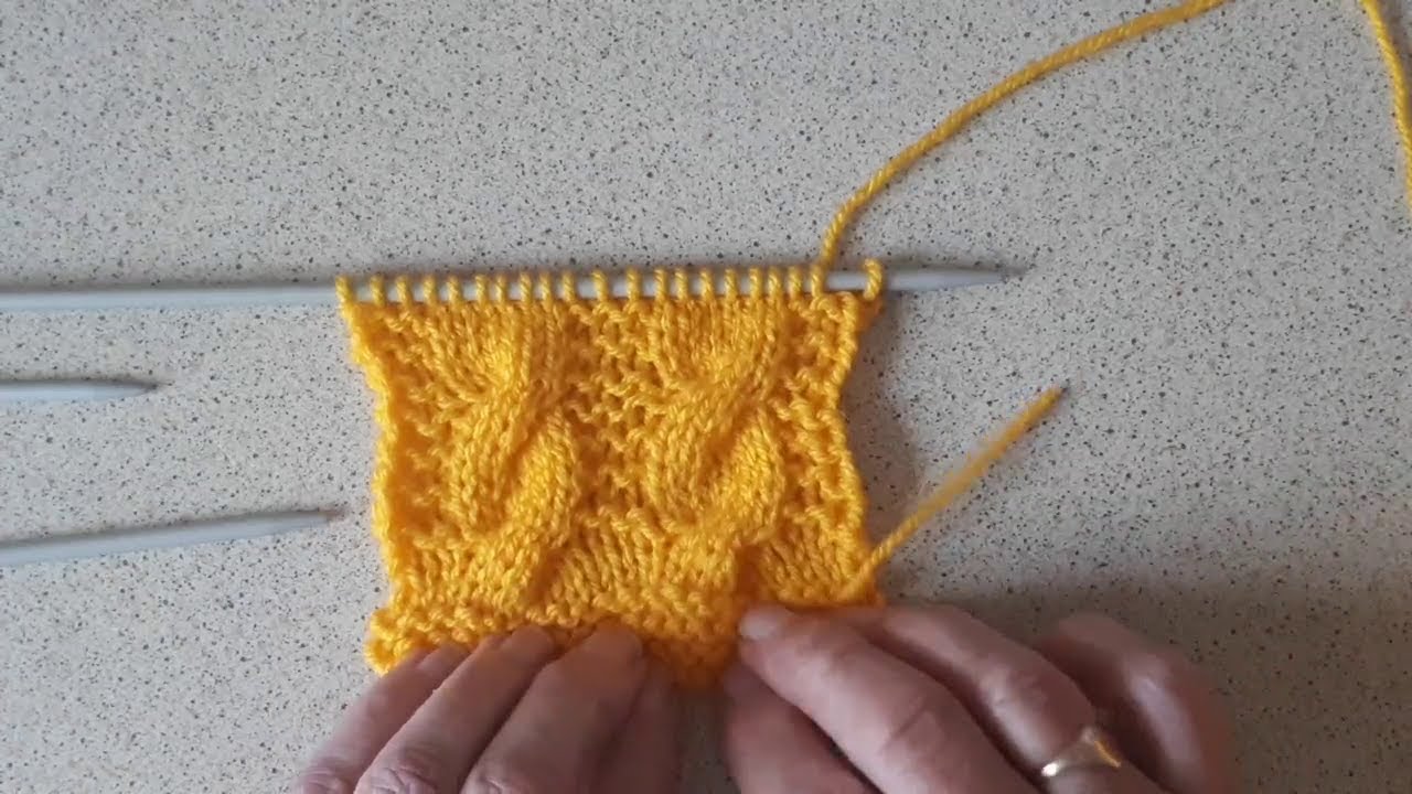 For Beginners, How to Knit Cable Stitch,Sheila's Knitting Tips