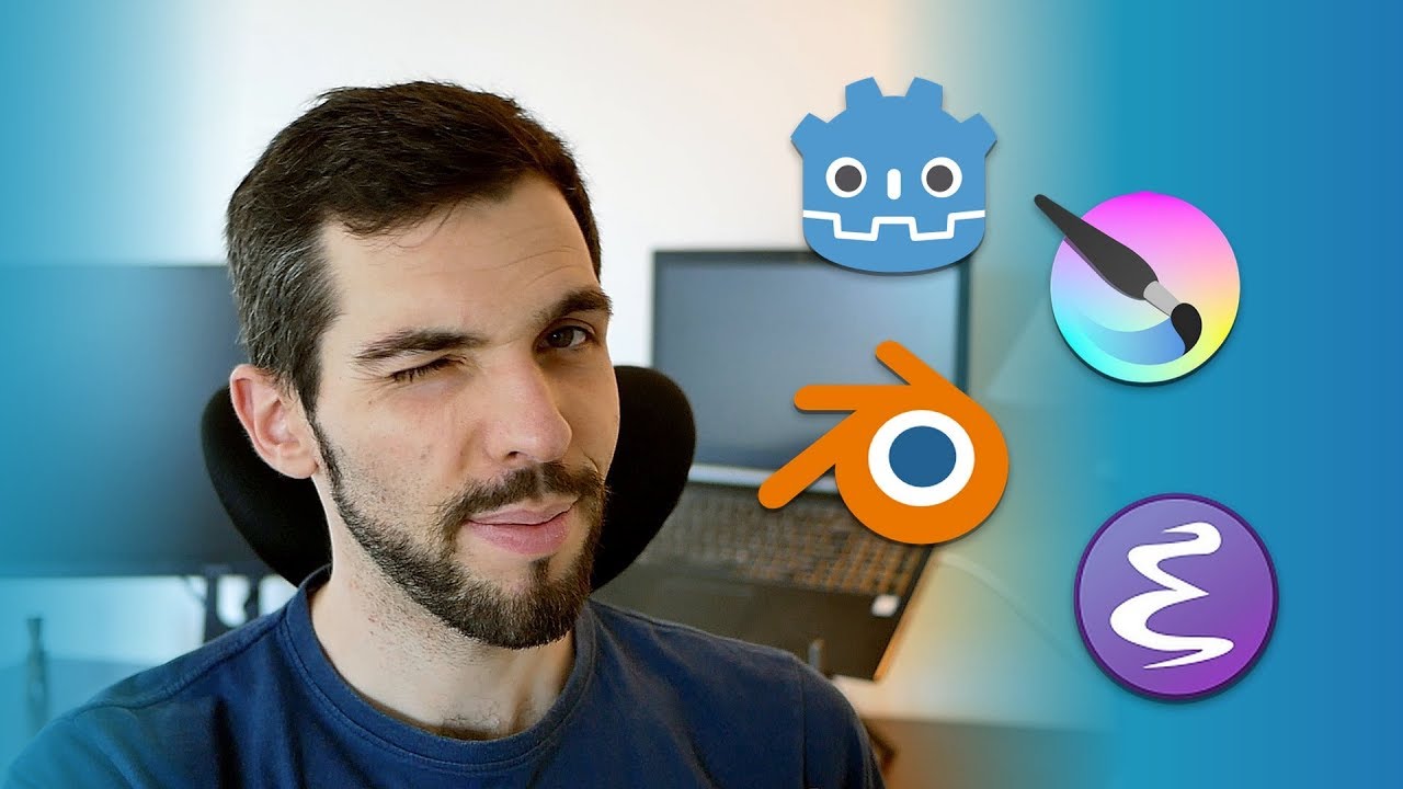 The 4 Programs I Use to Make Games: Free and Open Source Software