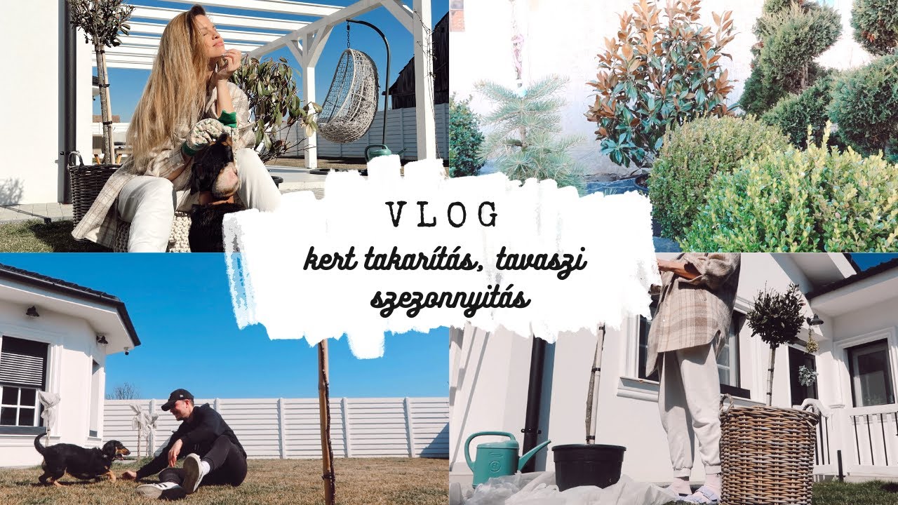 ☀️VLOG: kertészkedés, takarítás, tavaszi szezonnyitás Dáviddal │ Karin Dragos // AD