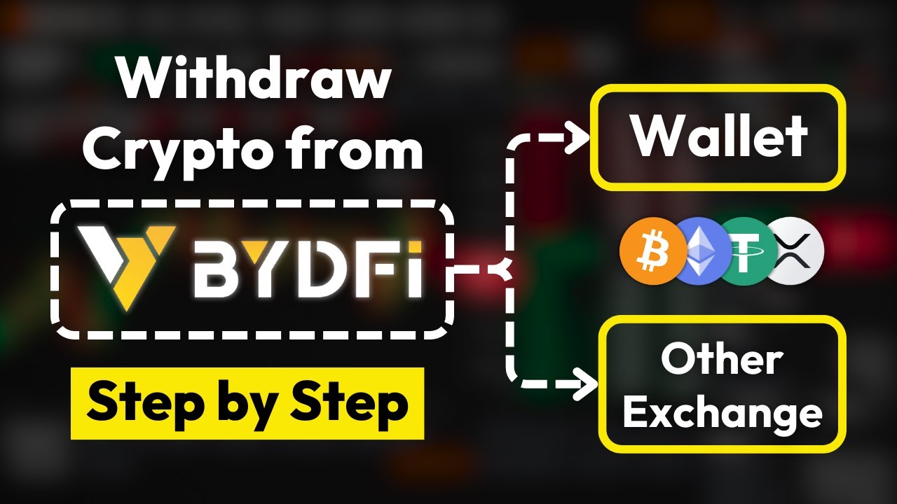 How to withdraw Crypto from BYDFi ✅ Crypto Withdrawal Tutorial (Step-by-Step)
