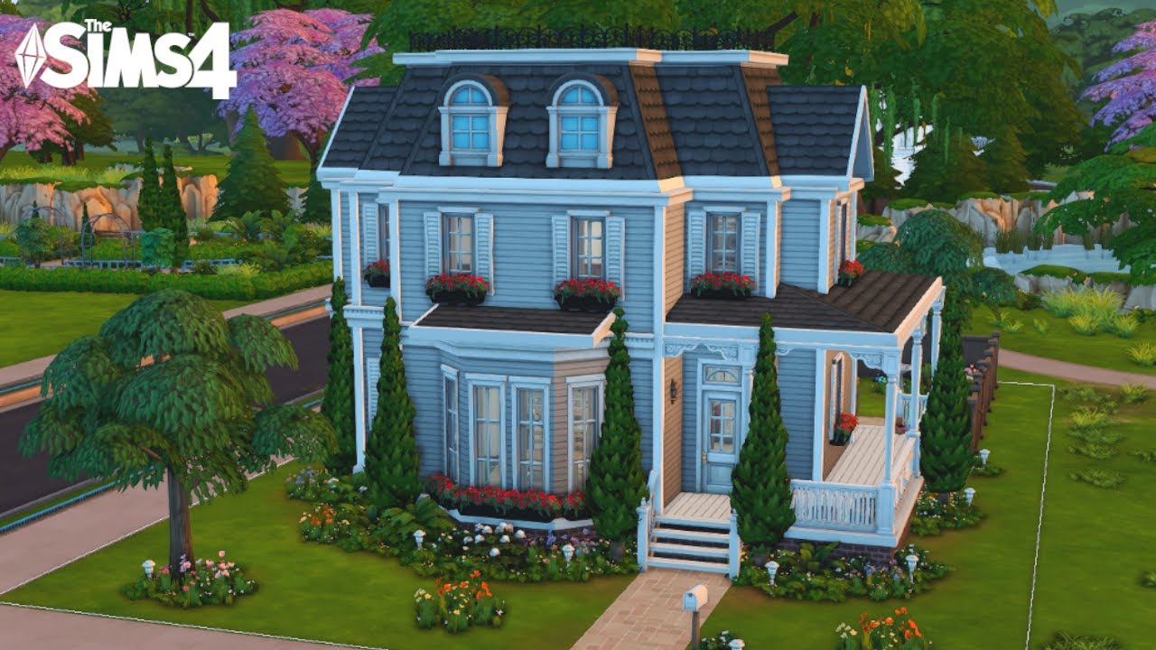 Willow Creek Grandparents House | The Sims 4 Speed Build