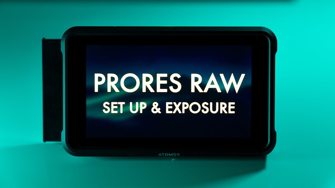 Настройка PRORES RAW на a7siii и Ninja V (и мониторинг экспозиции)