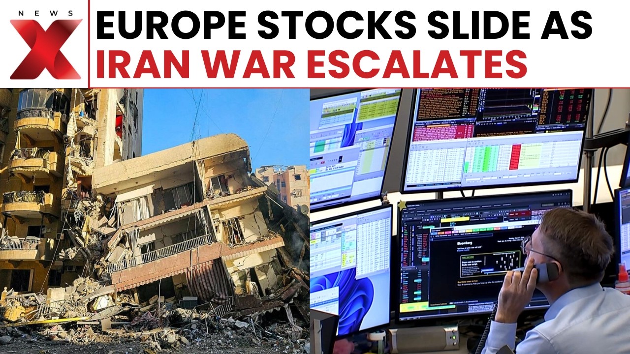Market Update: European Shares Hit Two-Month Lows as Iran War Drags On | Latest News | NewsX