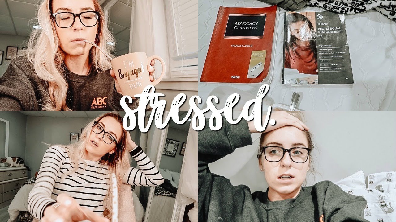 THE MOST STRESSED EVER | LAW SCHOOL WEEK IN MY LIFE