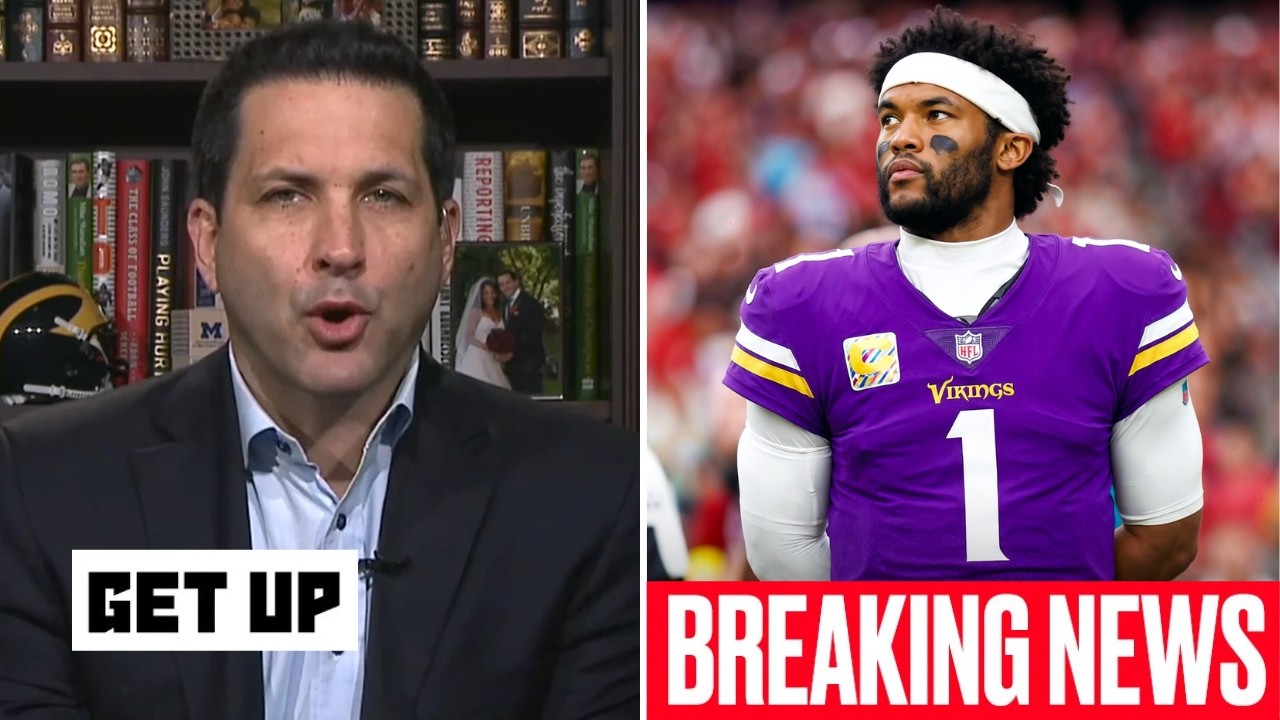 GET UP | Adam Schefter provides NEW UPDATE MORE on Vikings recruit Kyler Murray: He could be QB1