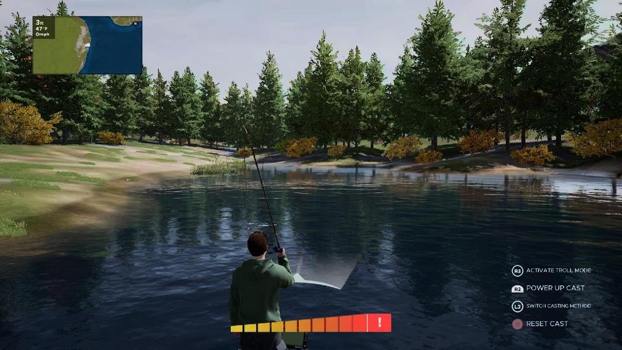 Fishing sim world