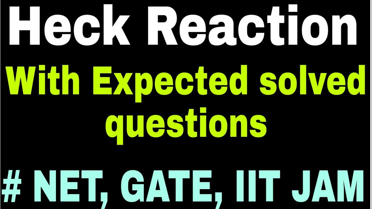 Heck reaction,
