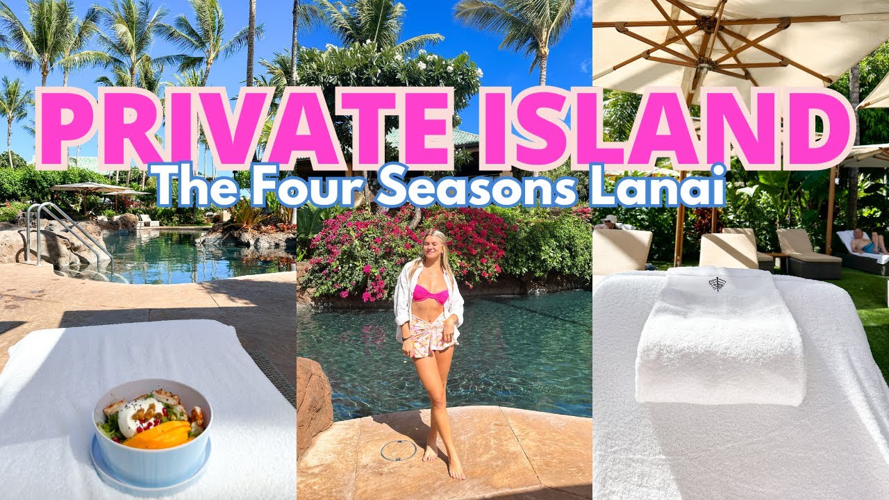 Hawaii Travel Vlog: Four Seasons Lanai