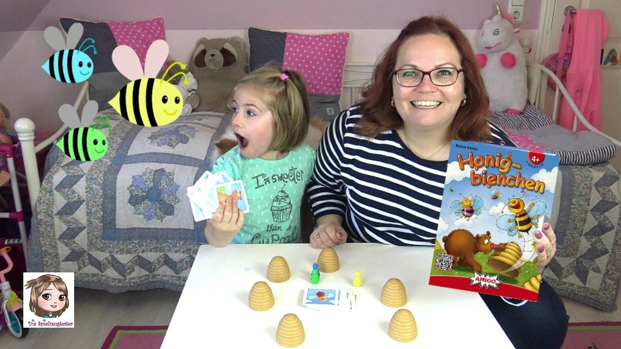 HONIGBIENCHEN 🐝 Wer fängt die meisten Bienen? Memory Kinderspiel | Amigo Spiele