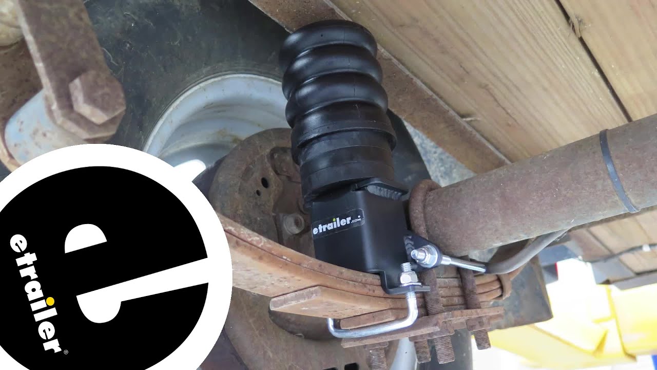 etrailer | SumoSprings Trailer Helper Springs w/ Line Relocation Bracket Spec Review