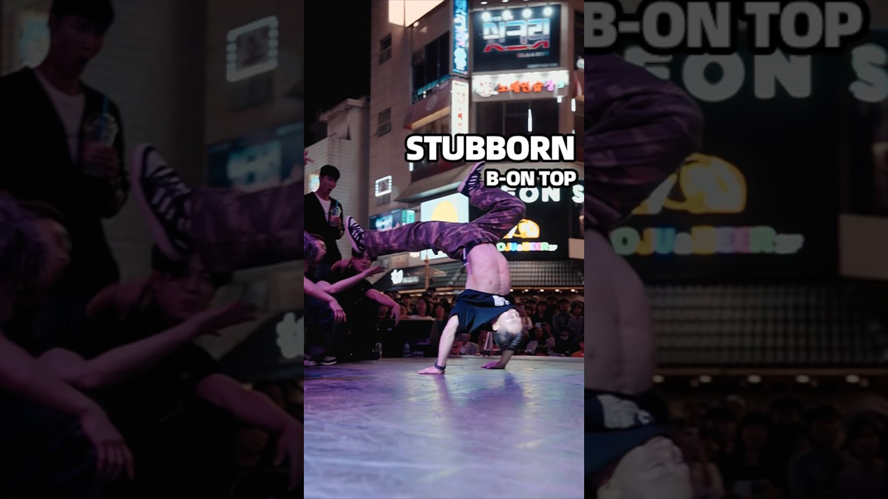 B-BOY STUBBORN in B-On Top @ARunCrew #bboy #shorts #stubborn #bontop