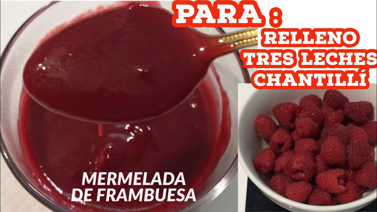 MERMELADA  de FRAMBUESA  CASERA  !!