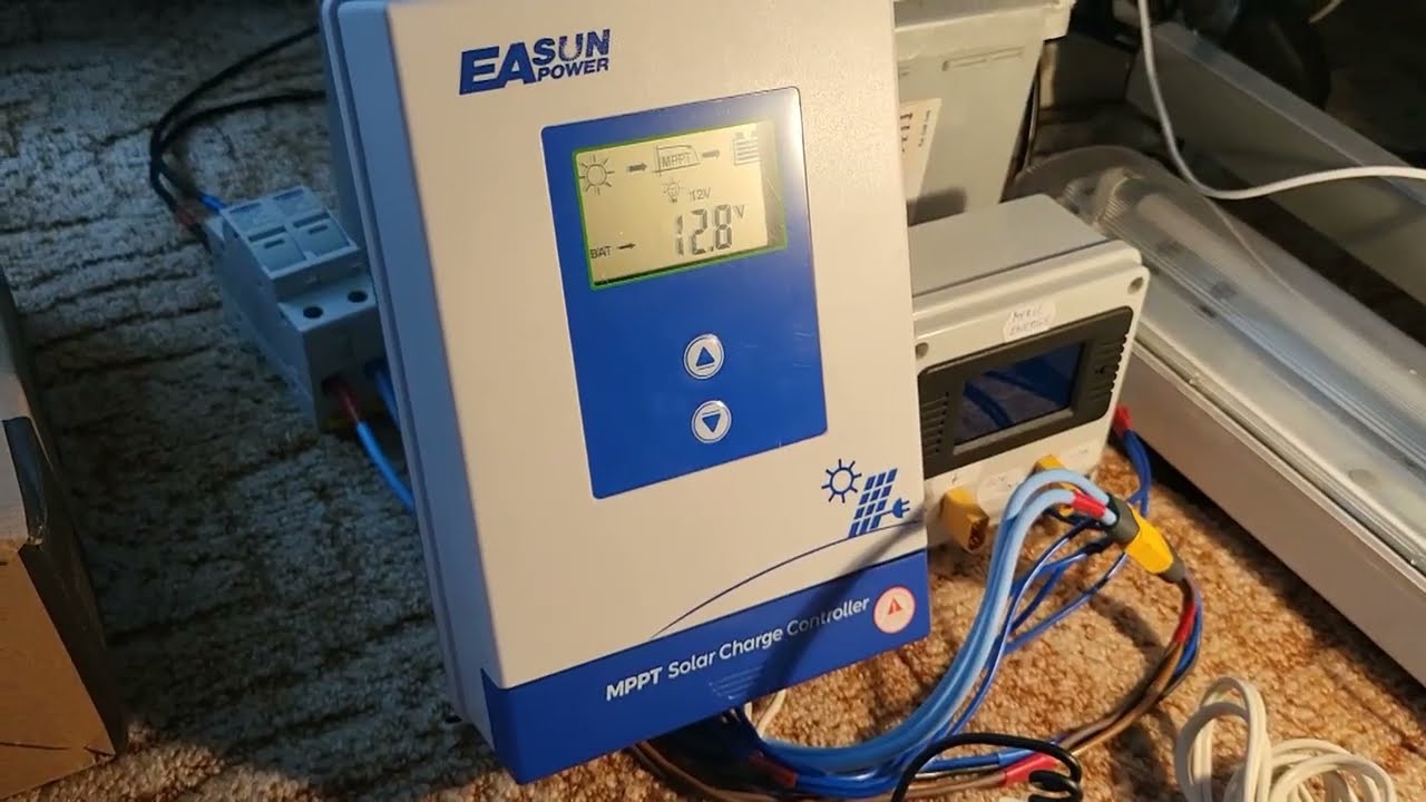 Easun power icharger 2410 2420 2430 2440 mppt solar charge controller nastavení settings